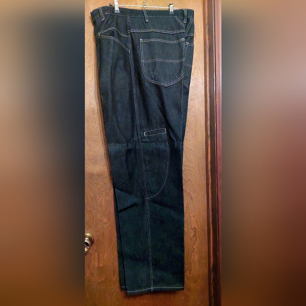 VTG Marithe Francois Girbaud Dark Blue Men Jeans 34" long X 33" Wide